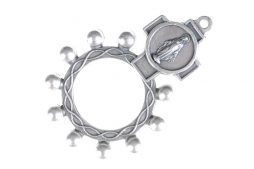 Rosary metal rings